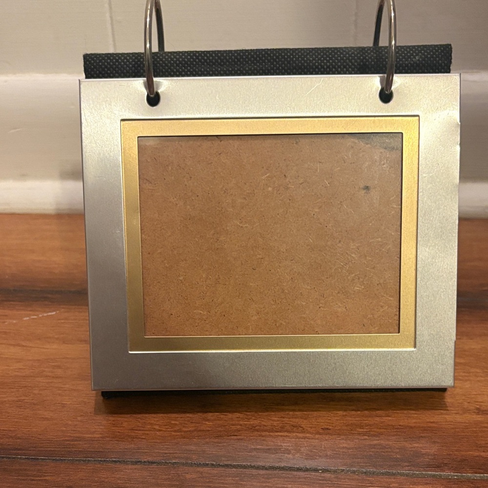Silver and Gold Photo Frame/Album